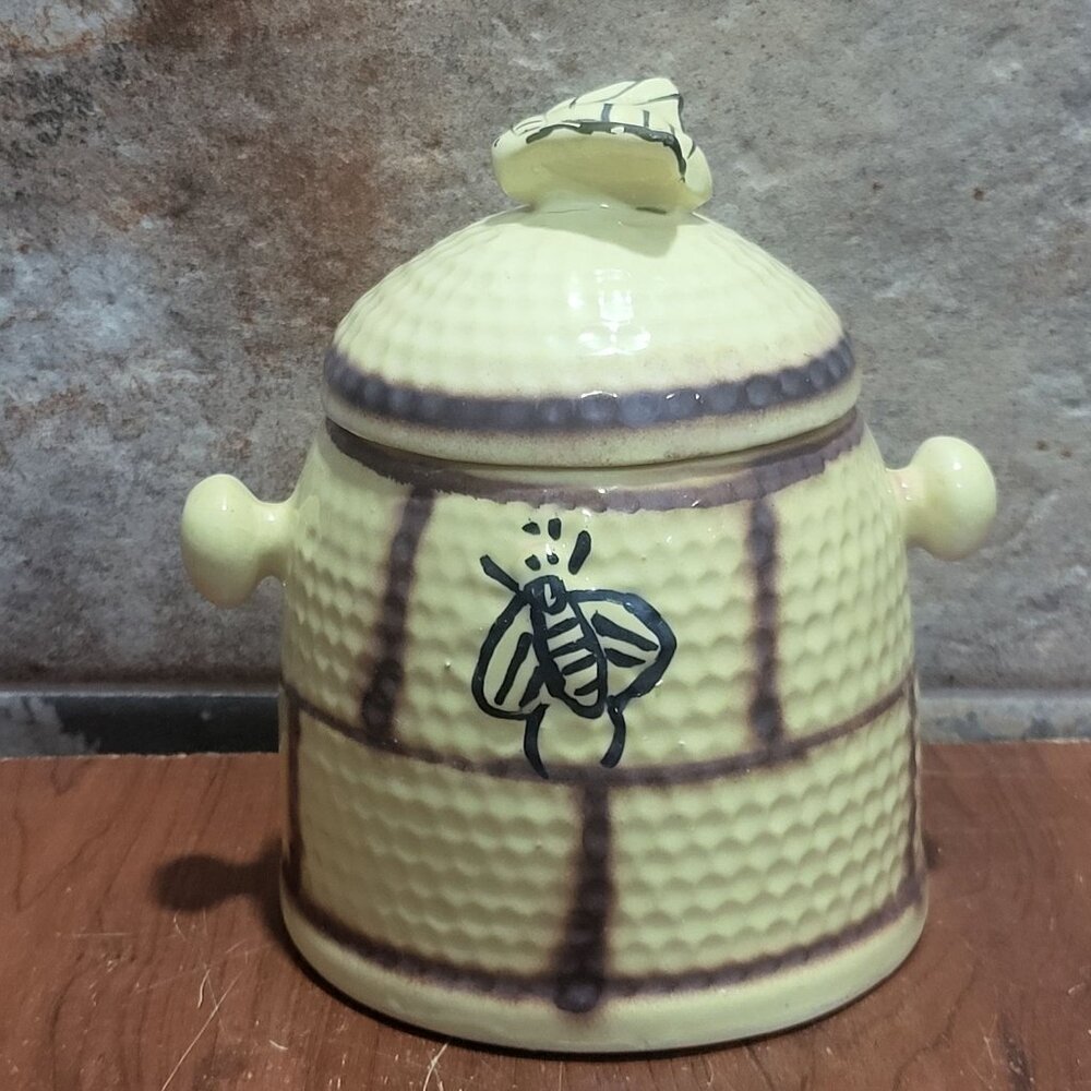 Vintage House of Webster Ceramic Beehive Jar